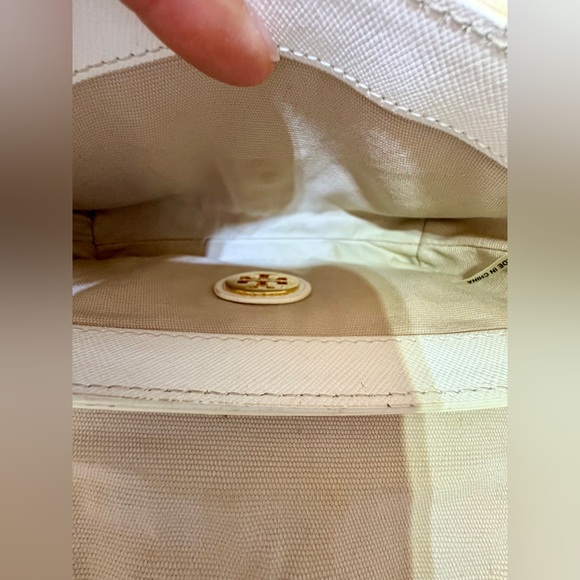 Tory Burch MINI Robinson Removable Crossbody Gold Chain or Leather CLUTCH Bag⚜️ - Picture 9 of 13